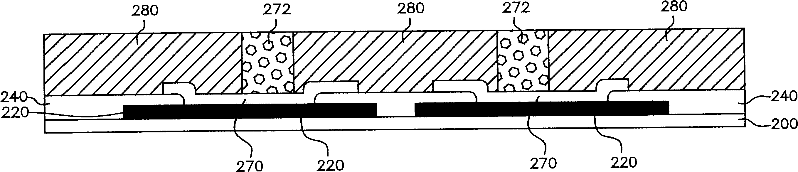 Structure of package using coupling and its forming method