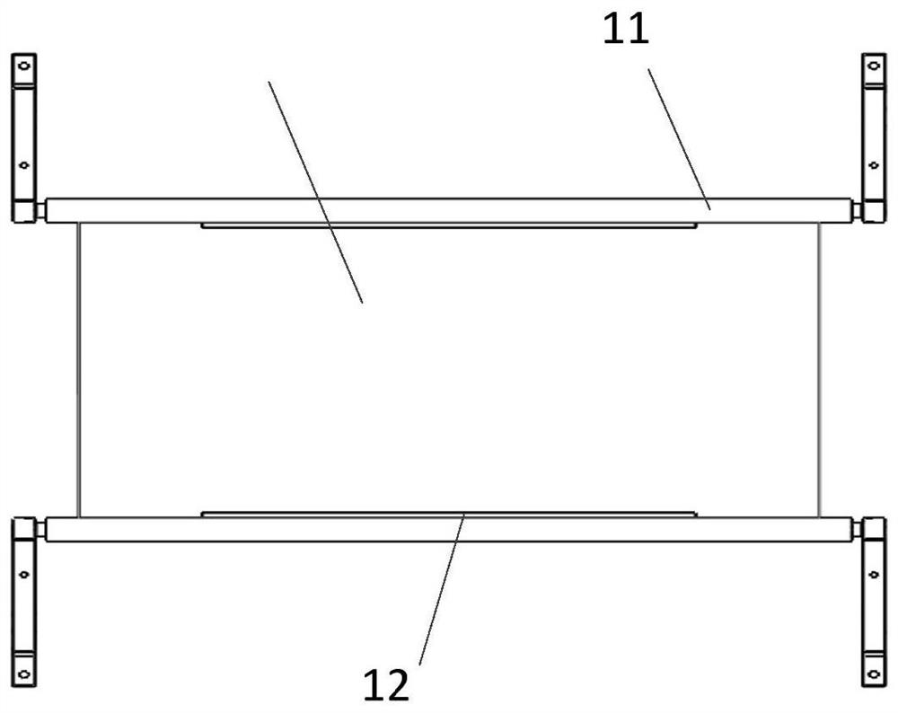 Shading adhesive tape flexible edge covering device and method