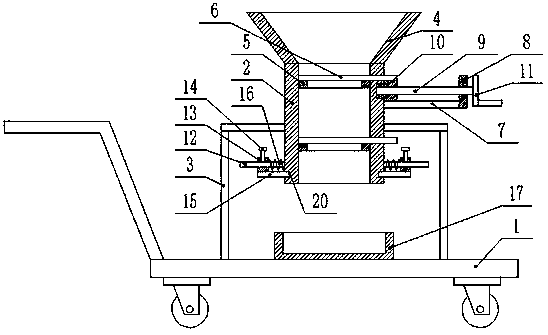 Rice bagging device