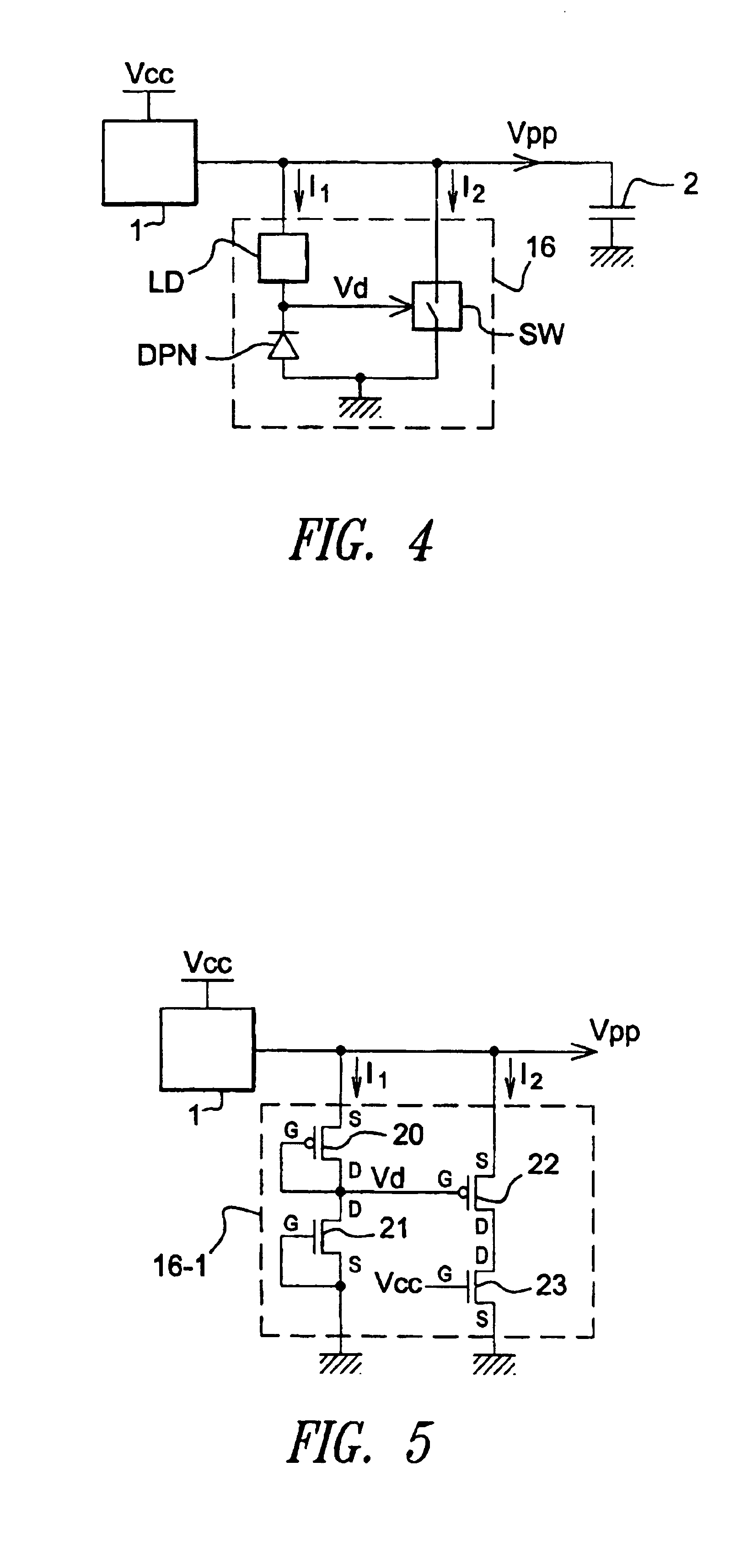 Integrated circuit comprising a voltage generator and a circuit limiting the voltage supplied by the voltage generator