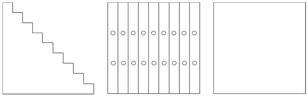 A laser profile sensor eye-in-hand calibration method based on a ladder-shaped calibration object