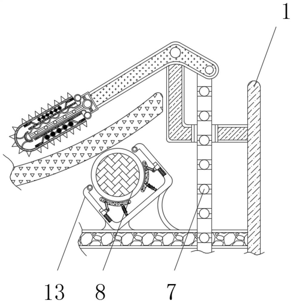 Constructional engineering concrete conveying device