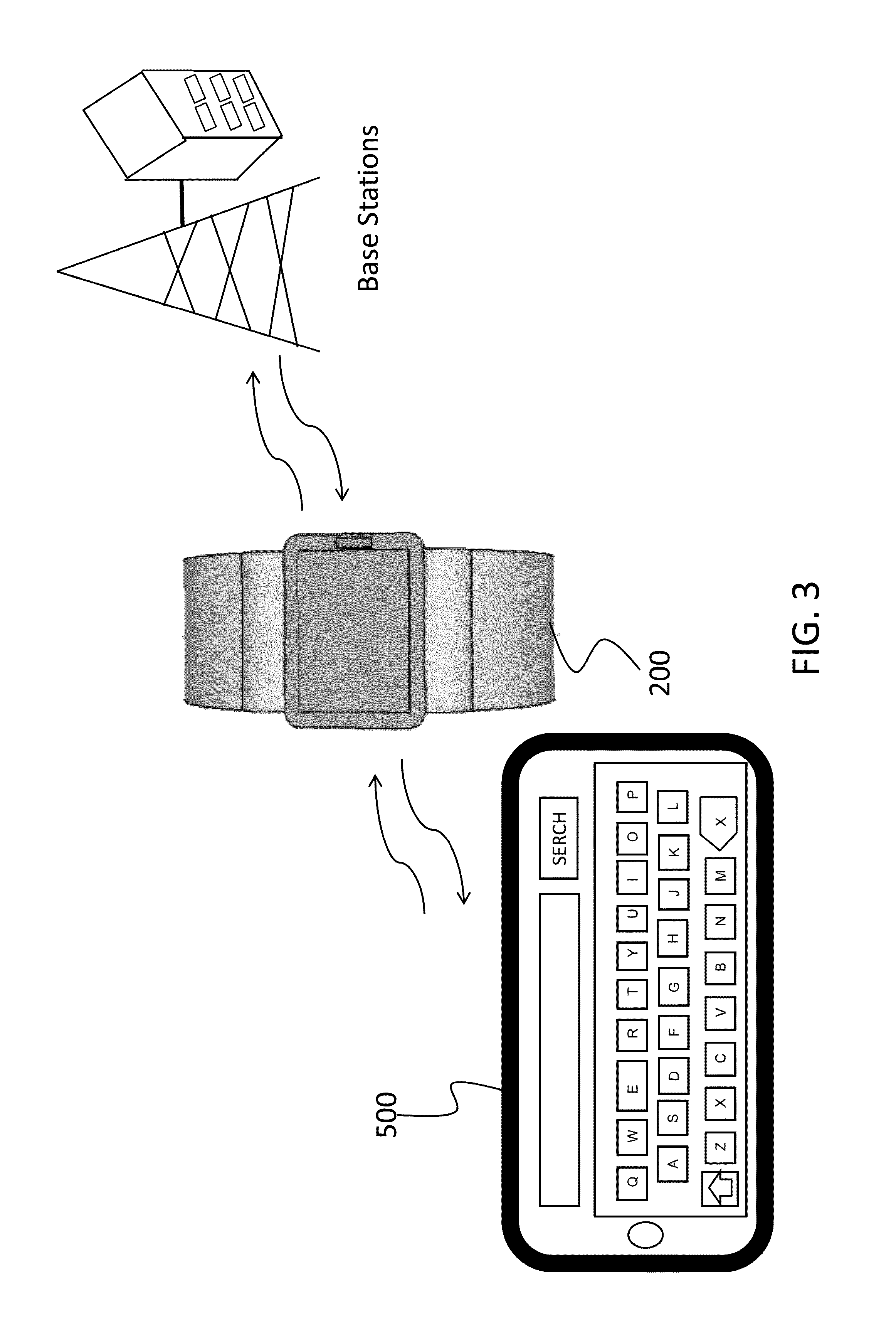 Wearable electronic device, customized display device and system of same