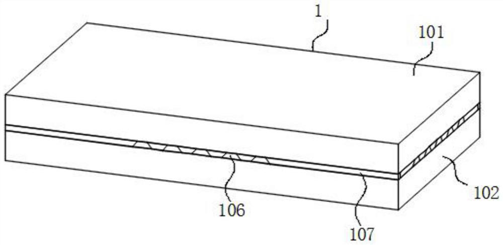 Special high-strength acrylic plate for aquarium and preparation method thereof