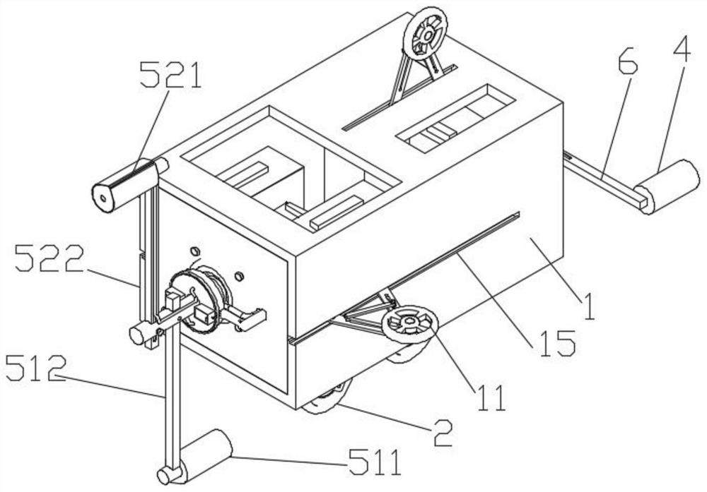 Pipeline inner wall coating device