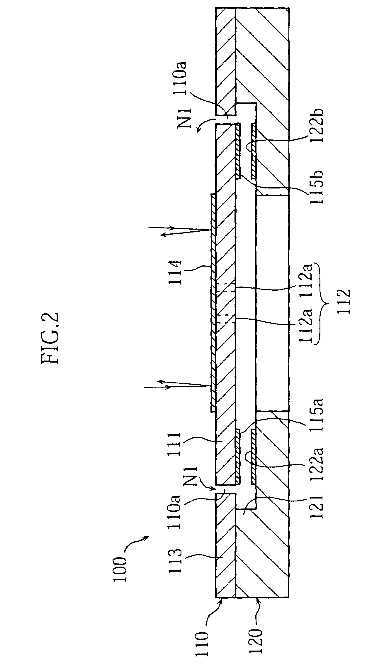Micromirror unit with torsion connector having nonconstant width