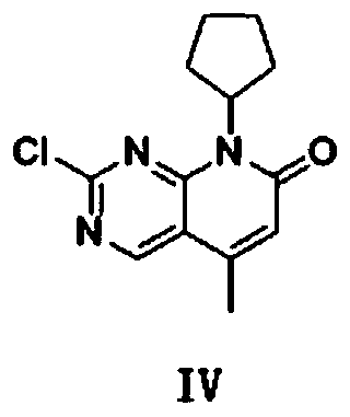 Preparation method of palbociclib intermediate