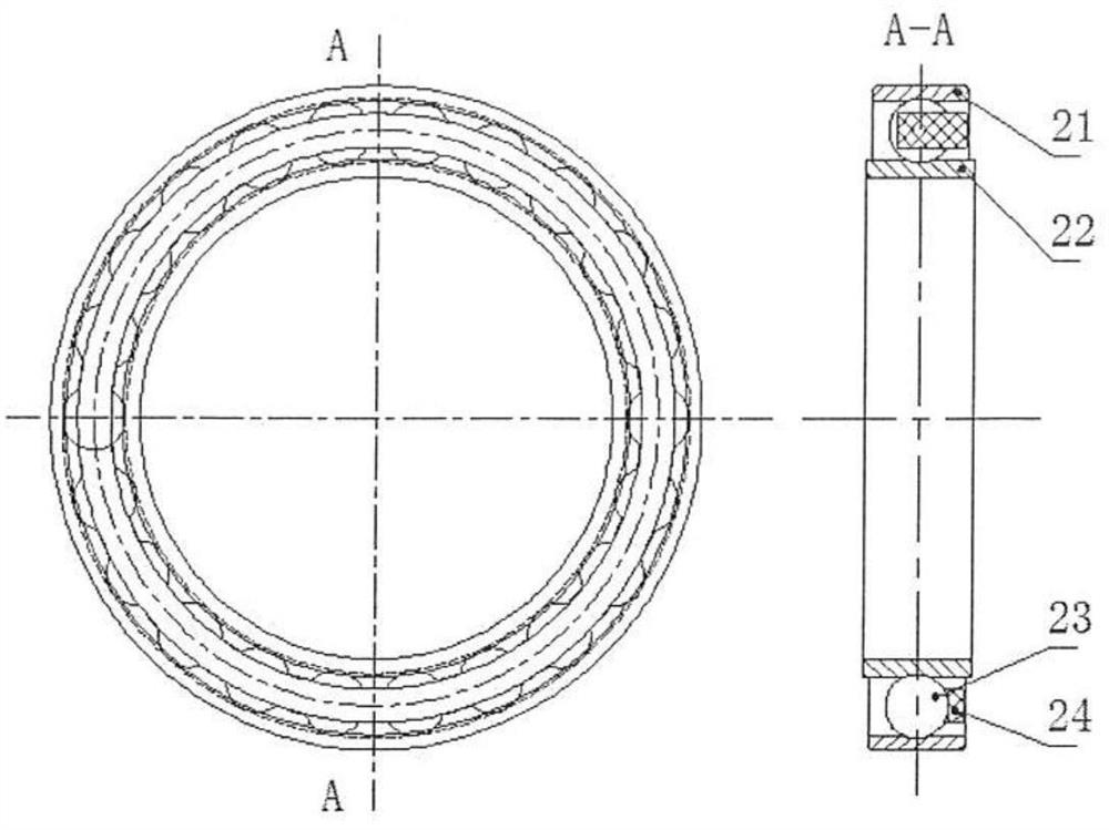 A new flexible spline and wave generator assembly for harmonic gear transmission