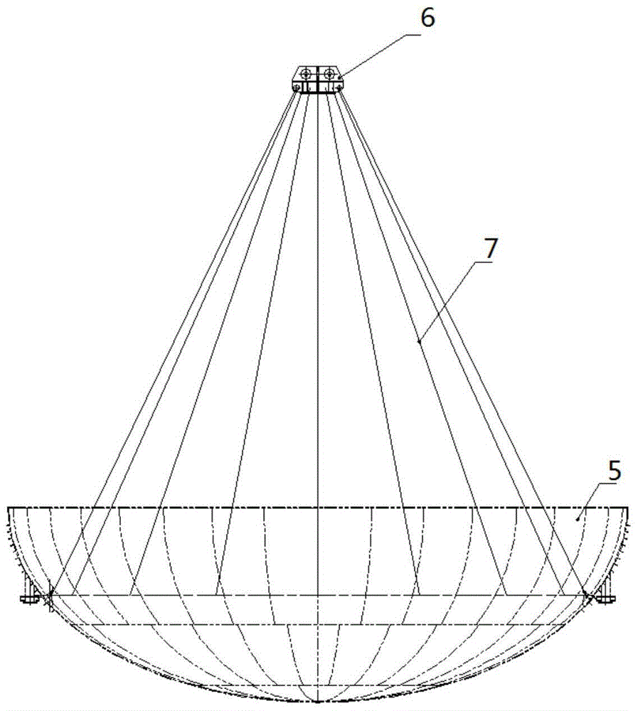 Novel nuclear power plant steel containment spreader