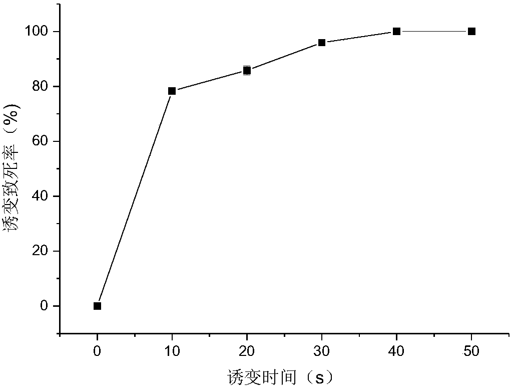 Bacillus subtilis natto for high yield rate of vitamin K2 (MK-7) and application thereof