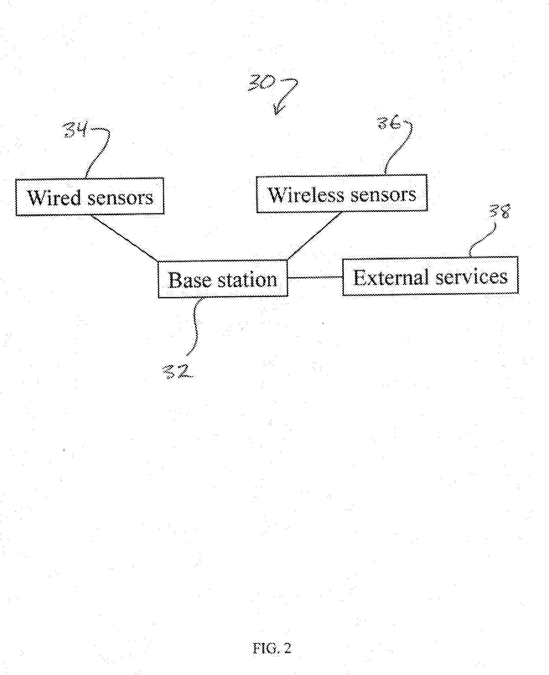Monitoring system for assessing control of a disease state