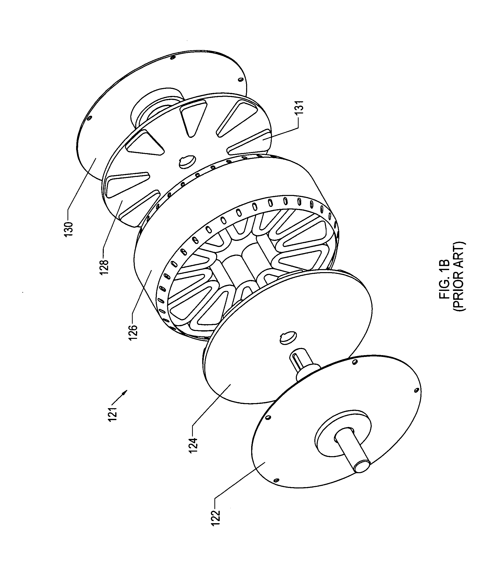 Field pole members and methods of forming same for electrodynamic machines