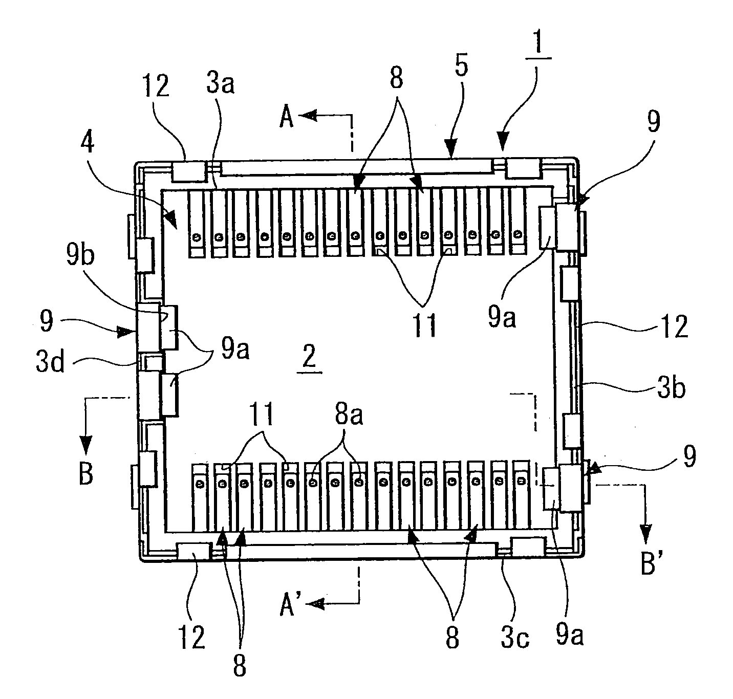 Socket for mounting electronic component