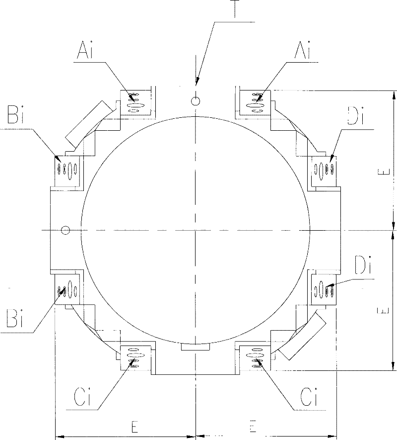 Method for finely machining pyramid cover of drum part of metallurgical machine