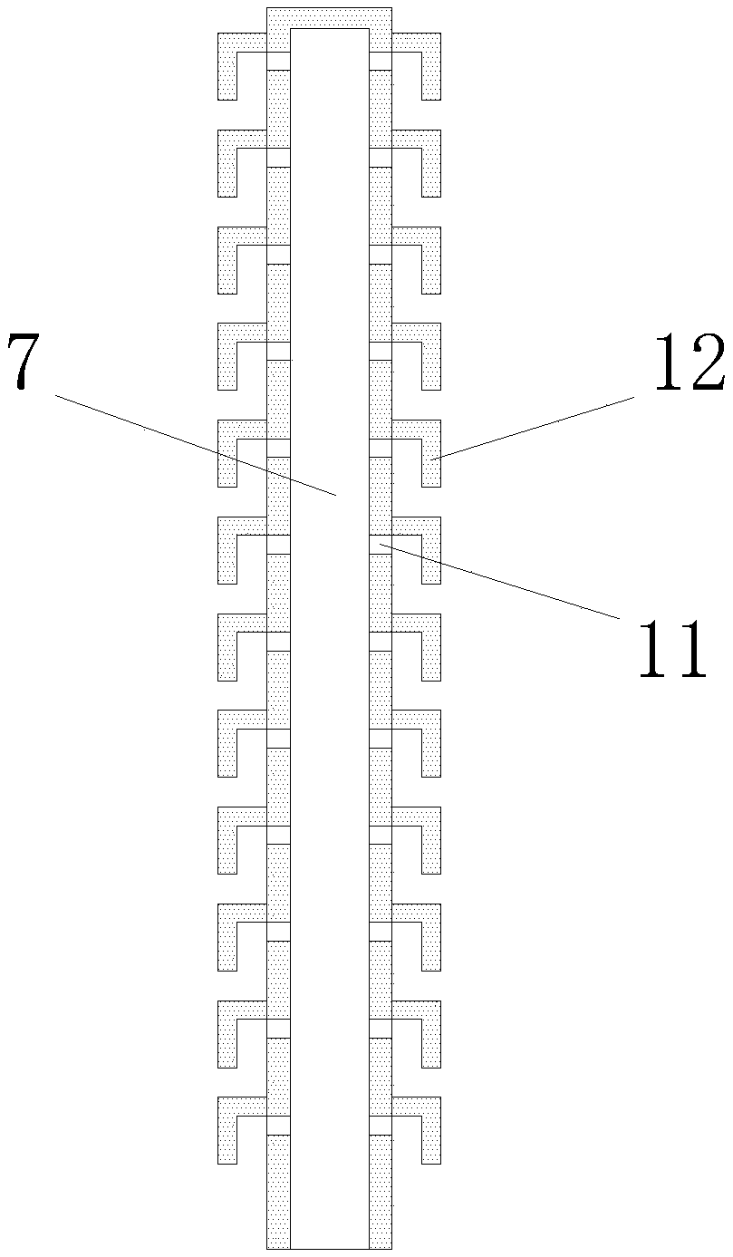 Biological treatment system used for rainwater purification of sponge city