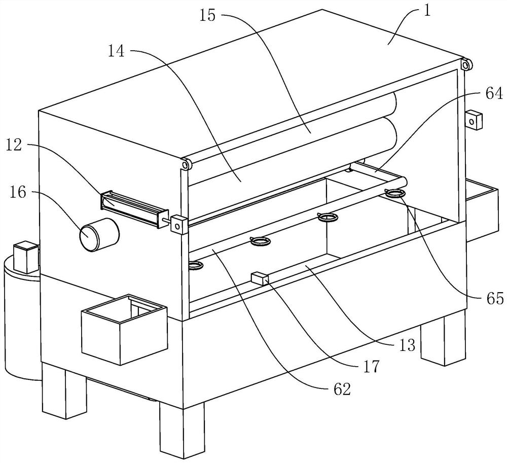 Rope-shaped washing device