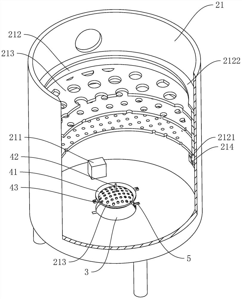 Rope-shaped washing device