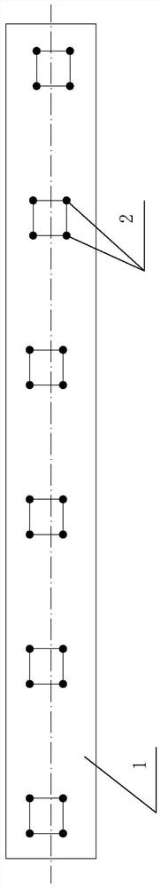 Processing and installation method of anode horizontal bus bar of large electrolytic cell