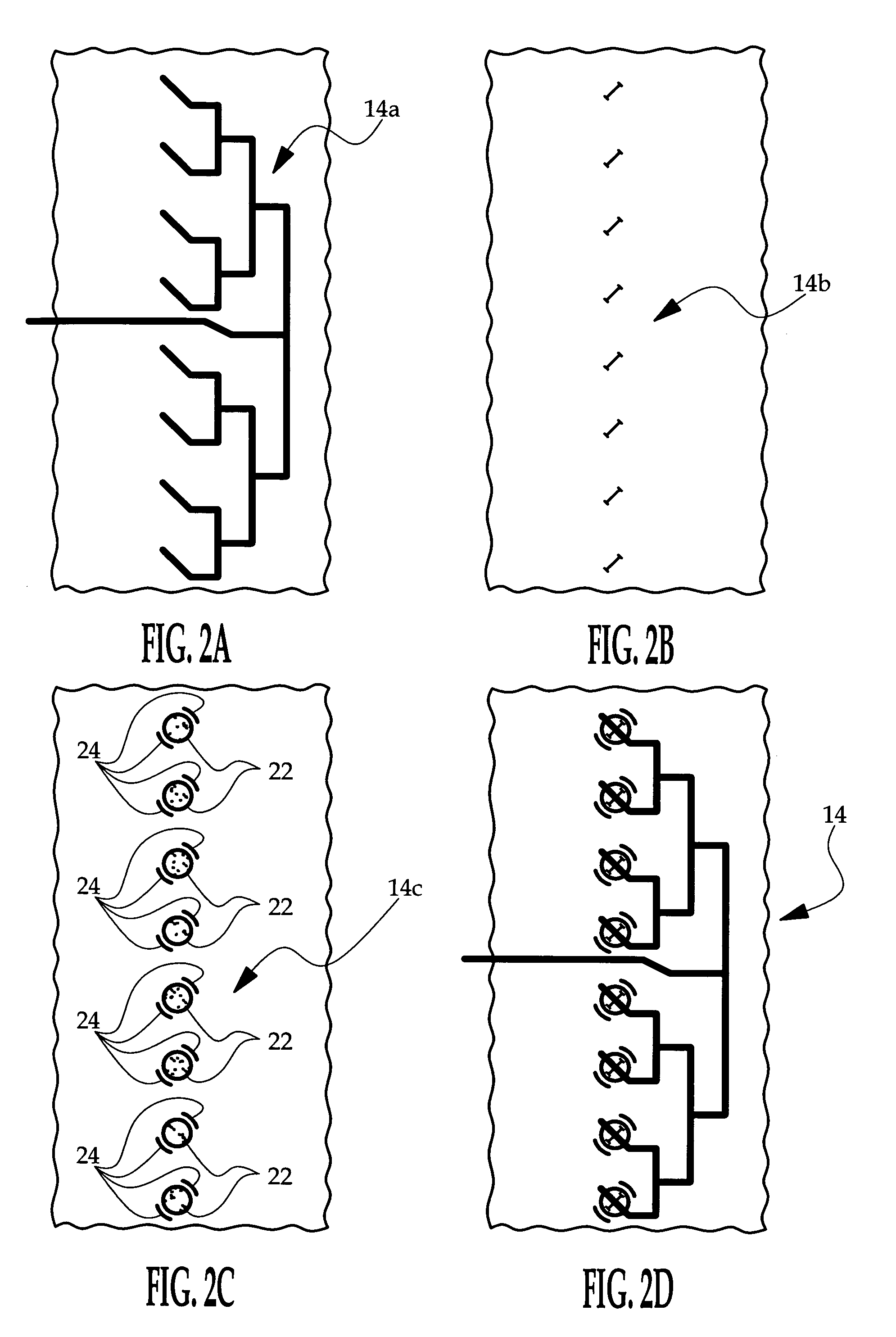 Linear polarization planar microstrip antenna array with circular patch elements and co-planar annular sector parasitic strips
