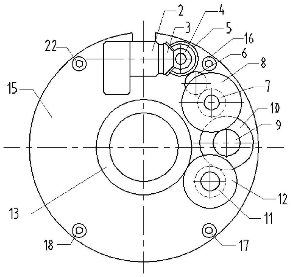 A method and synchronization device for improving the transmission accuracy of a differential planetary roller screw actuator