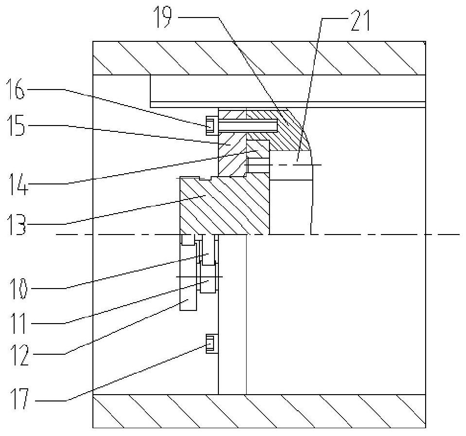 A method and synchronization device for improving the transmission accuracy of a differential planetary roller screw actuator