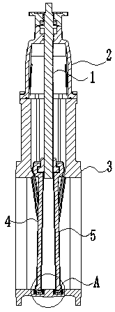 Anti-displacement soft sealing gate valve and using method thereof
