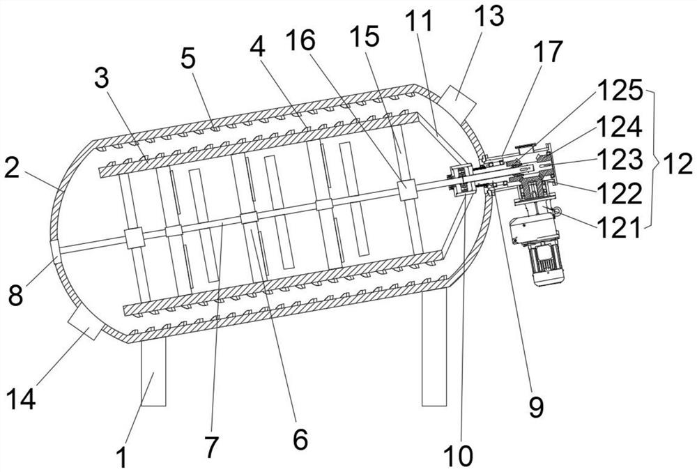 Horizontal tea twisting machine