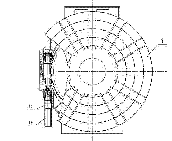 Heavy-load numerical control rotating table