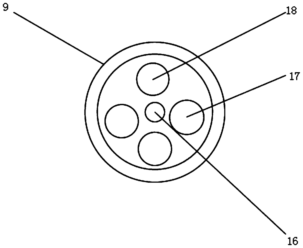 Imaging equipment for pipeline overhauling