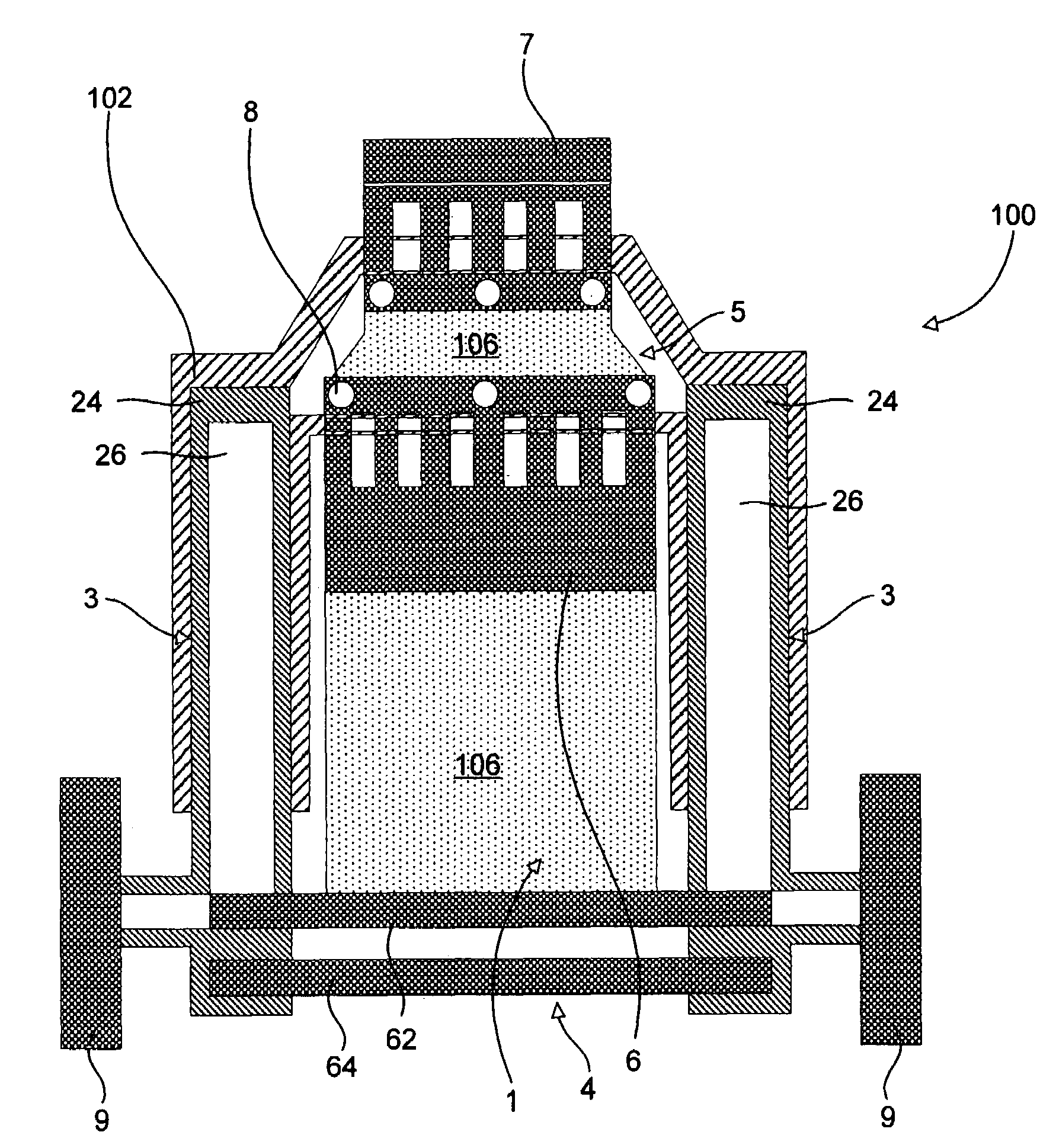 RF MEMS series switch using piezoelectric actuation and method of fabrication