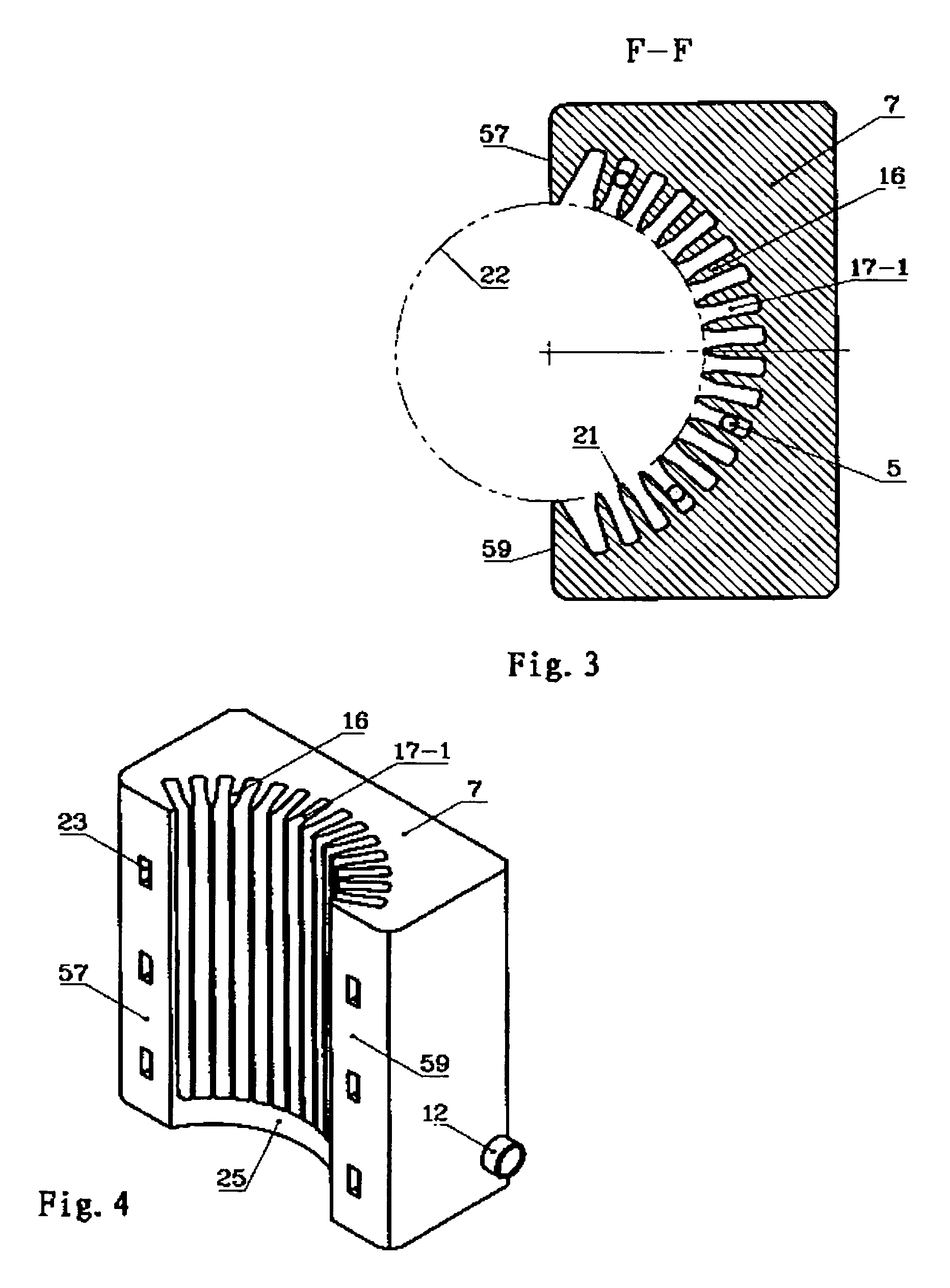 Film metal mould crystallizer and method for casting using the same