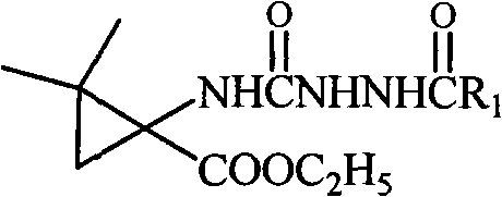 N-3-aramid-5-cyclopropane spiro hydantoin derivative, preparation method and application thereof