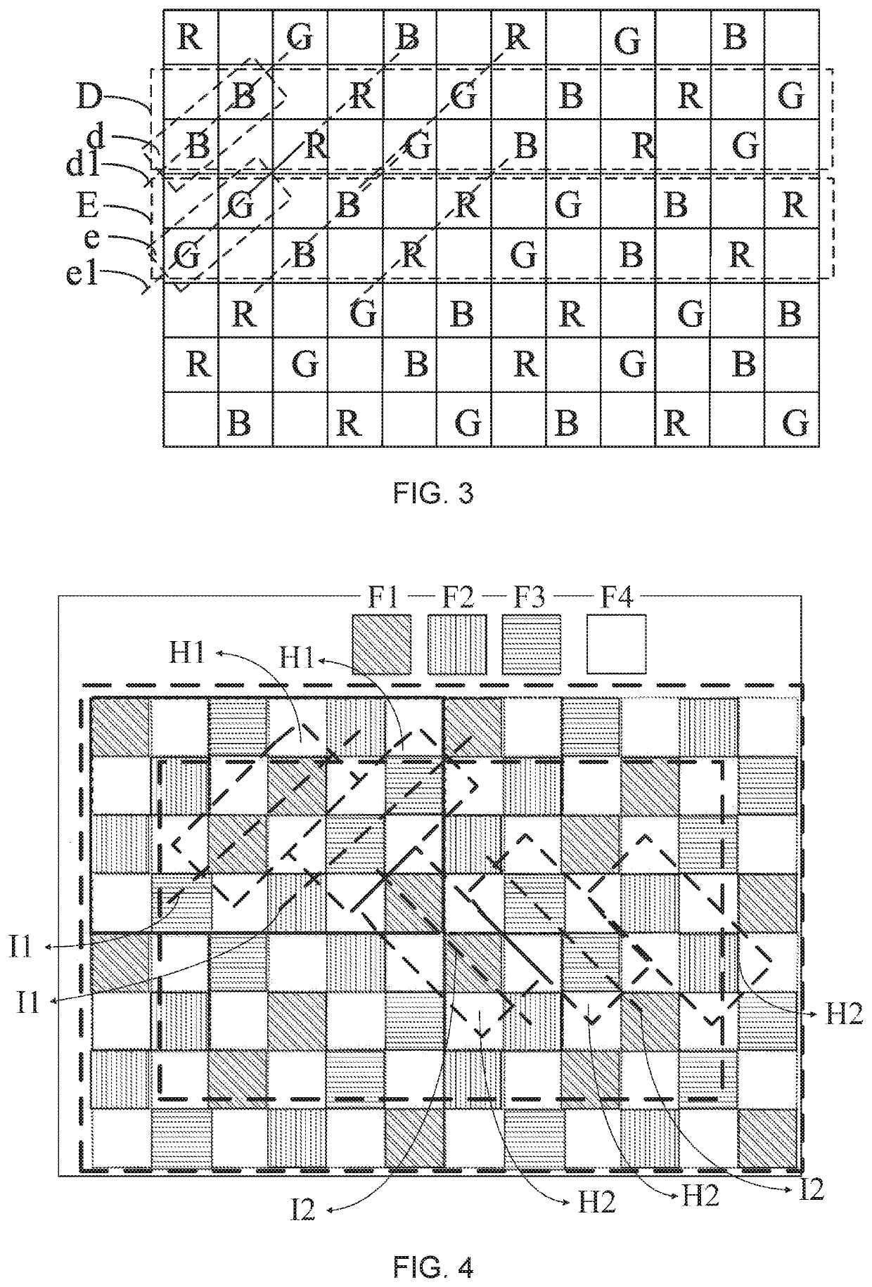 Organic light emitting diode pixel arrangement structure and display panel