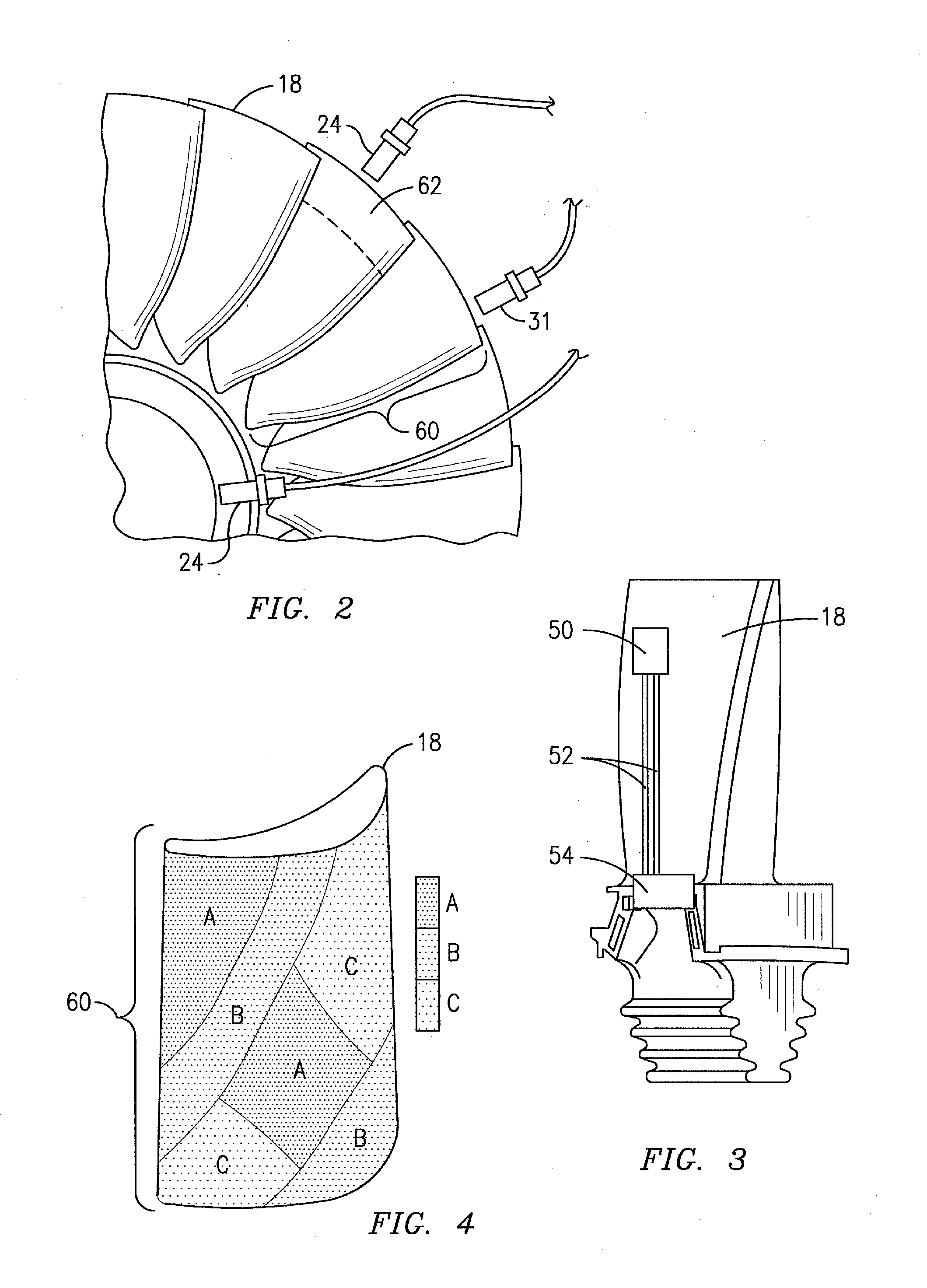 Diagnostic system and method for monitoring operating conditions of components of a turbine machine