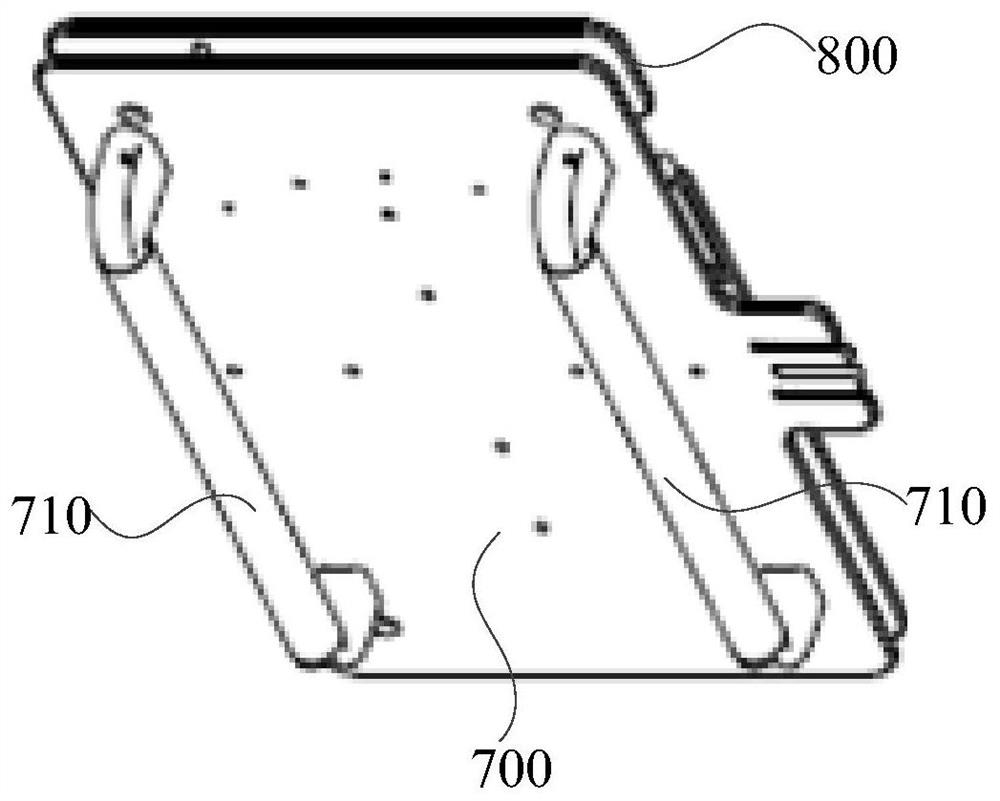 Aircraft and cabinet mounting platform thereof