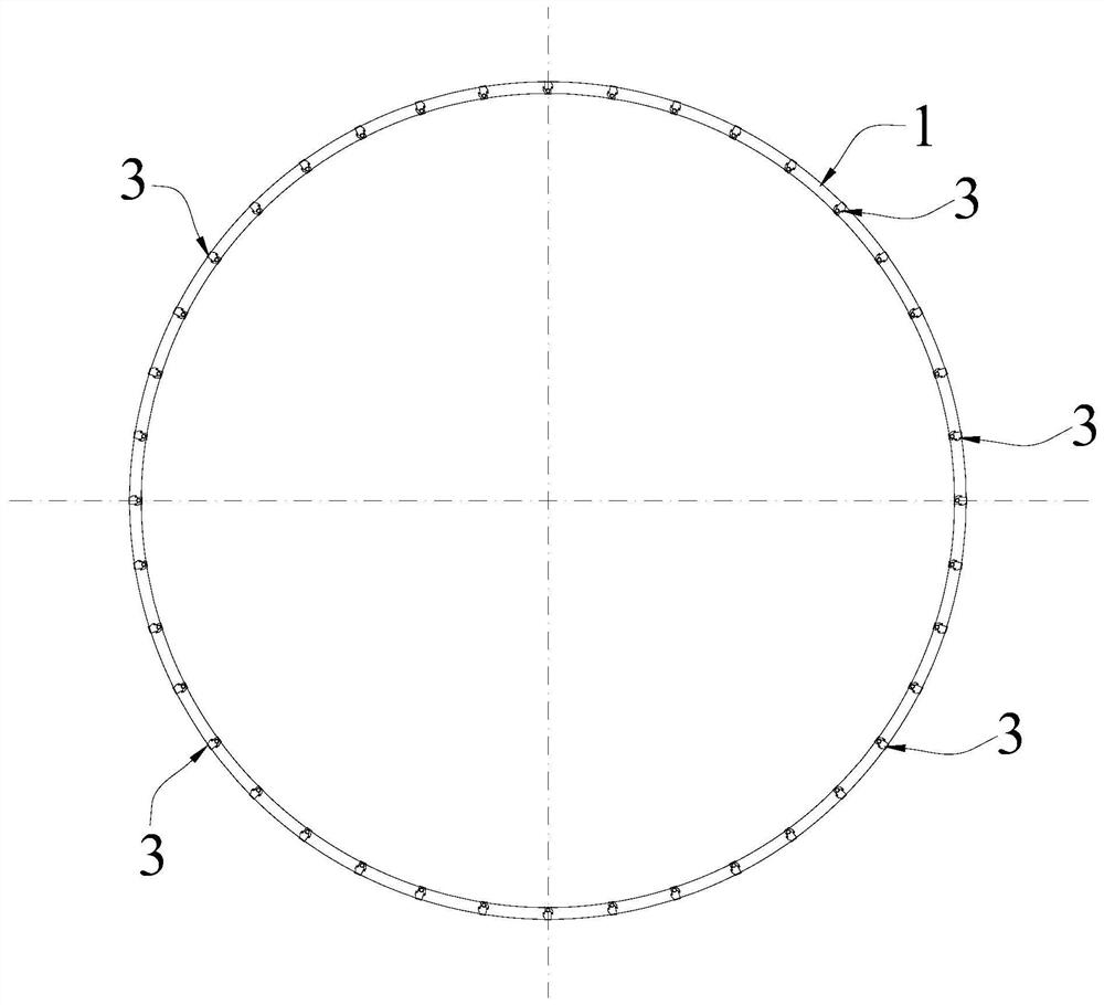 A large deep-water net cage adopting a longitudinal skeleton-type main frame