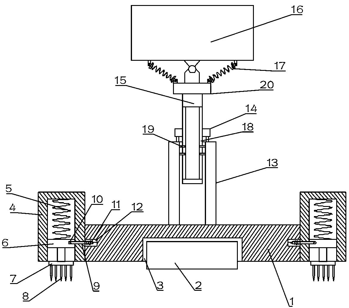 Multipurpose warning device for road maintenance construction