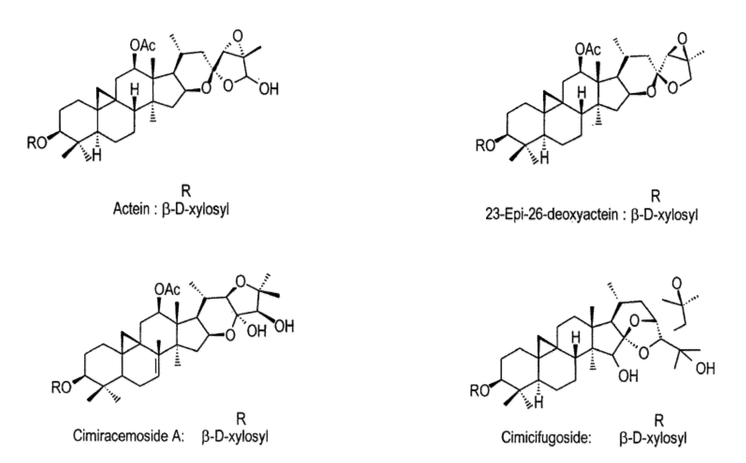 Anti-neoplastic compositions comprising extracts of black cohosh