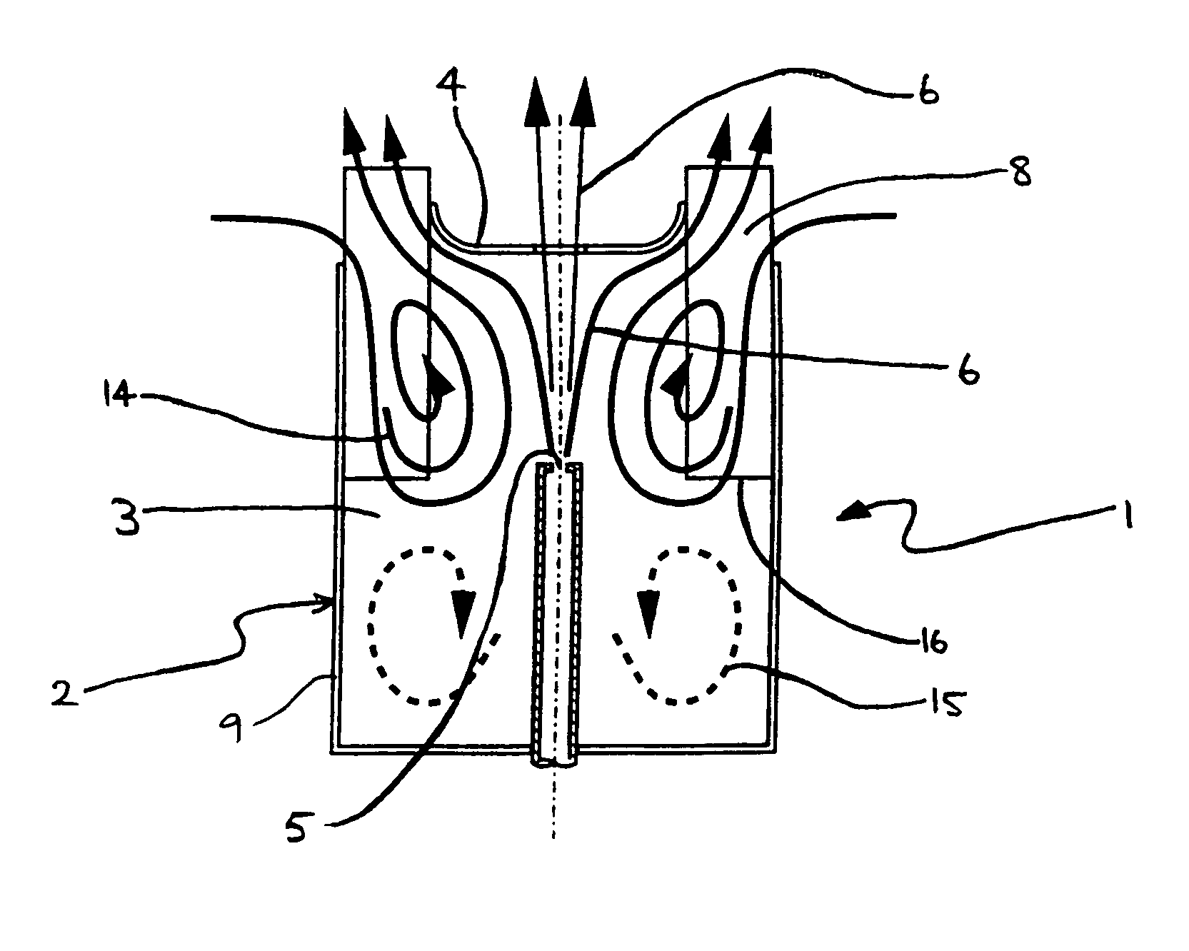 Fluid mixing device