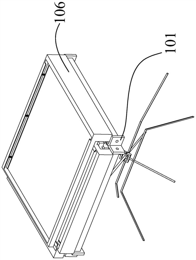 Cotton drying equipment with rain-shielding function