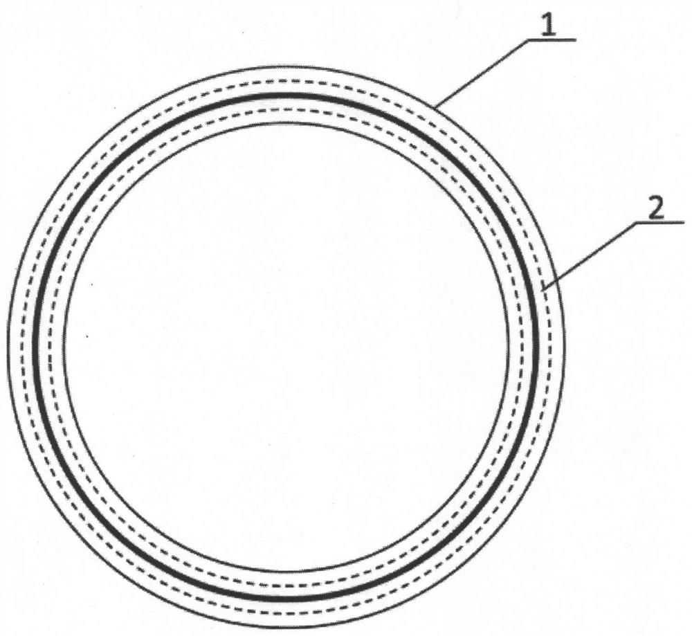 A gravity ring electrospinning device and method