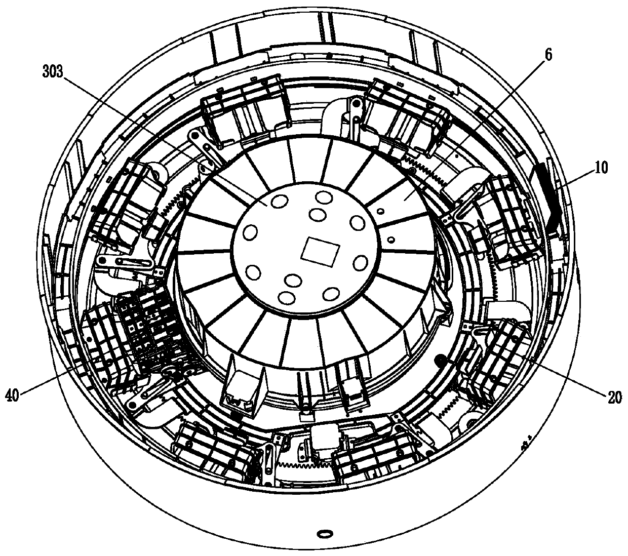 Poker machine and dealing device, card storage box and poker card arrangement method thereof