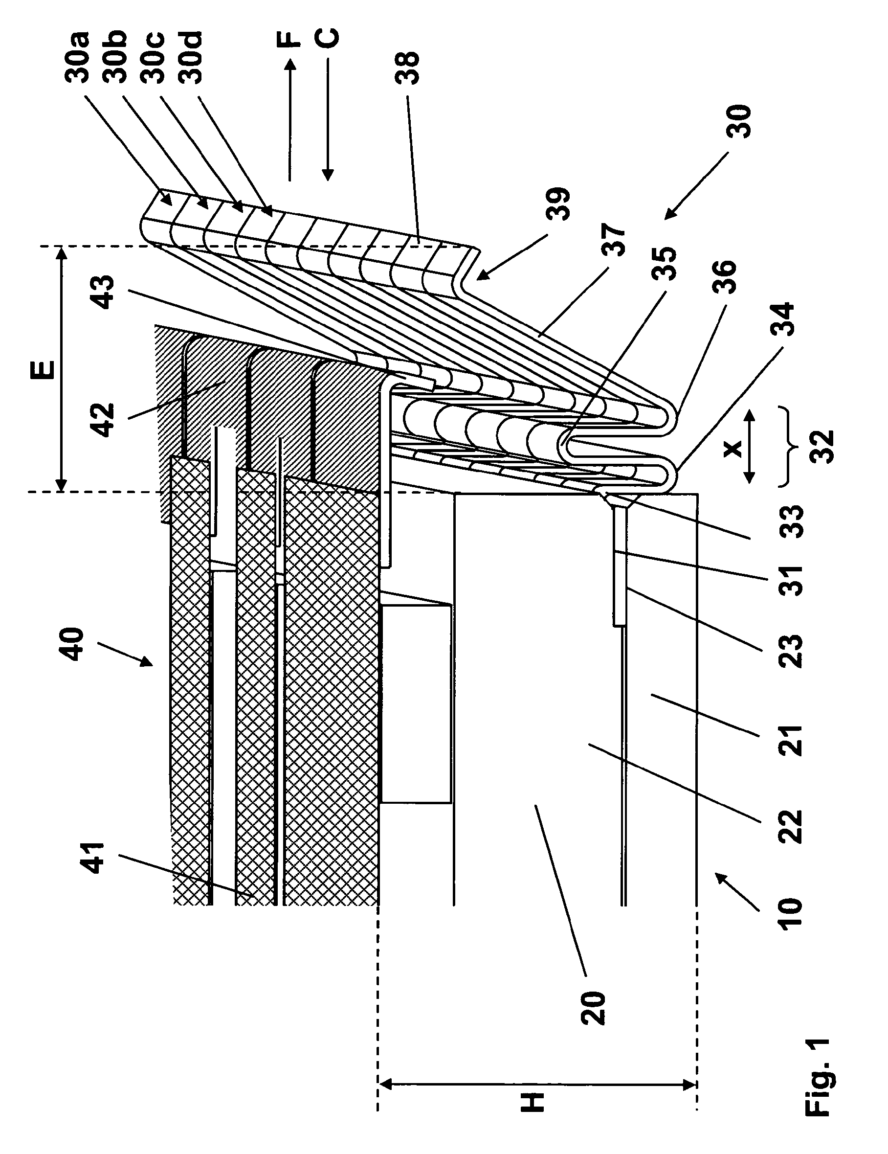 Mask support, mask assembly, and assembly comprising a mask support and a mask