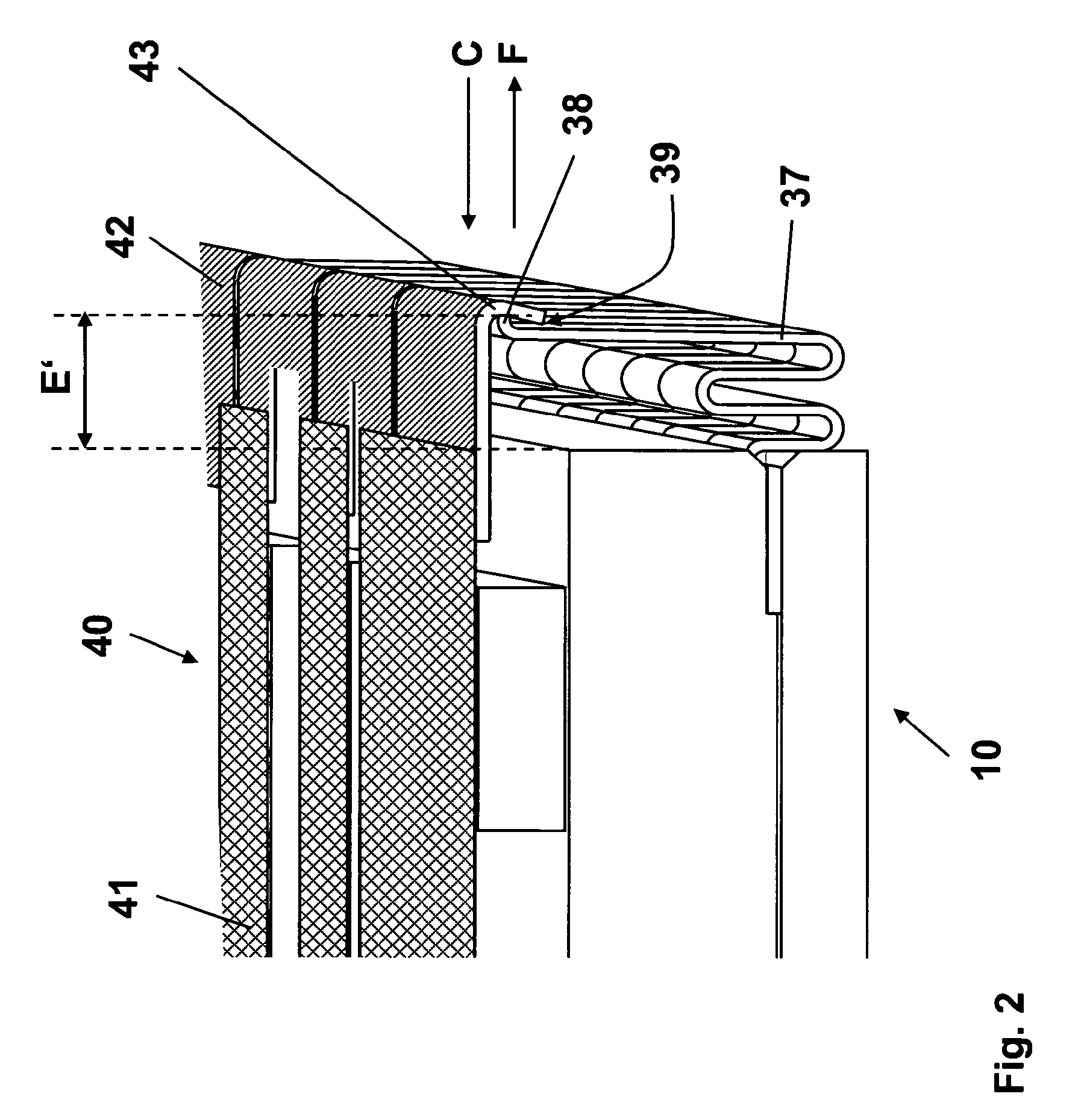 Mask support, mask assembly, and assembly comprising a mask support and a mask