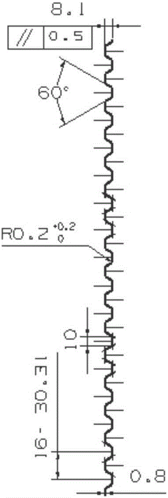 Manufacturing method of black-box high impact test target