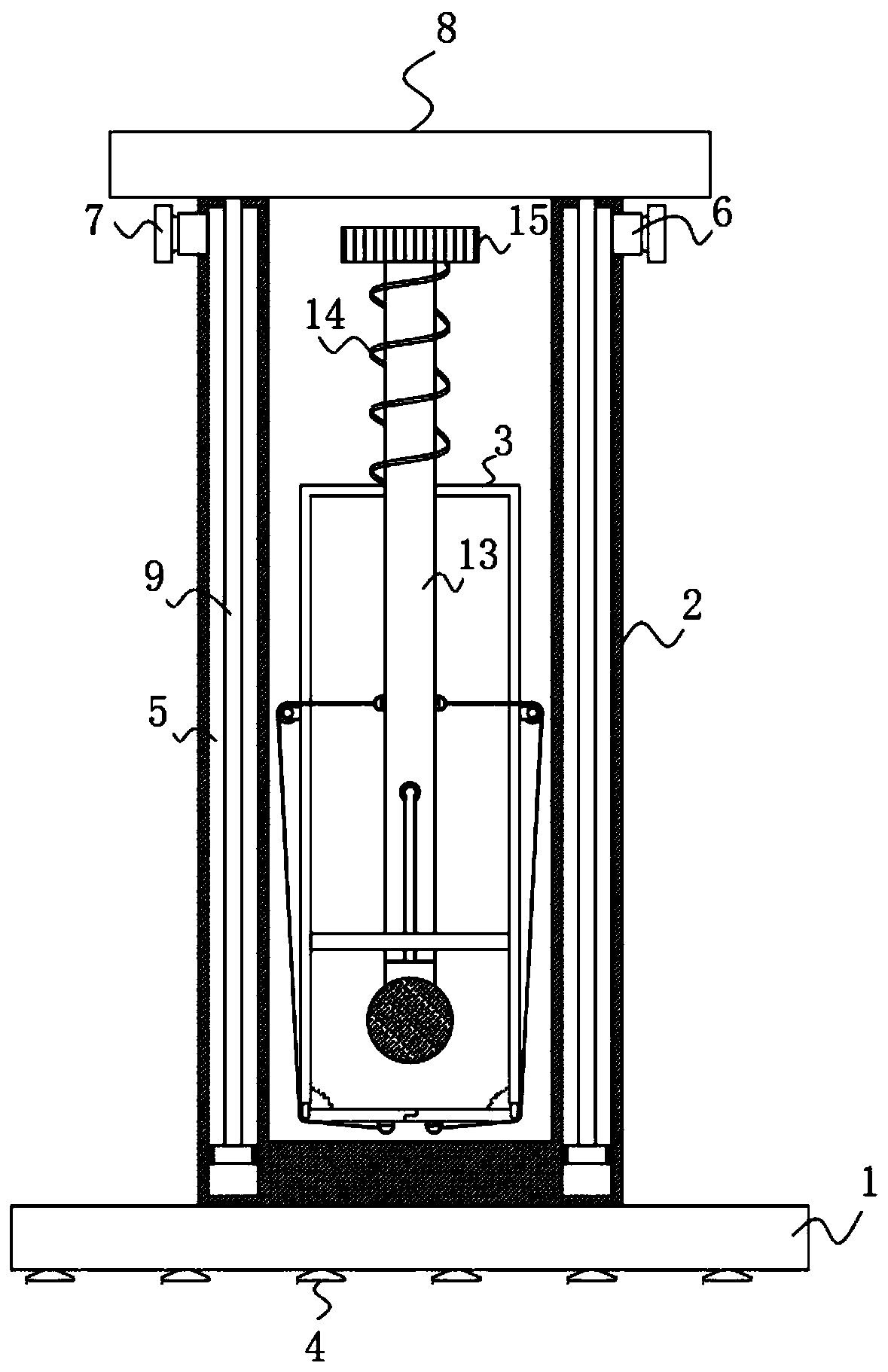 Outpatient body fluid collecting and processing device