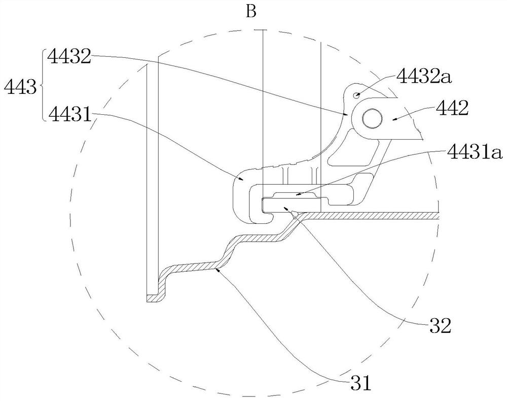 Wheel set mechanism for installing double tires and tractor