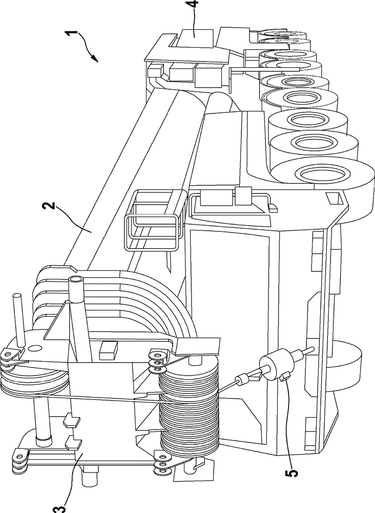 Method and controller for determining the height of work equipment equipped with a pivoting element