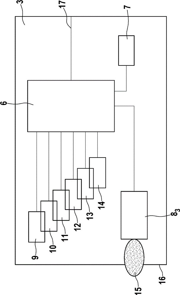 Method and controller for determining the height of work equipment equipped with a pivoting element