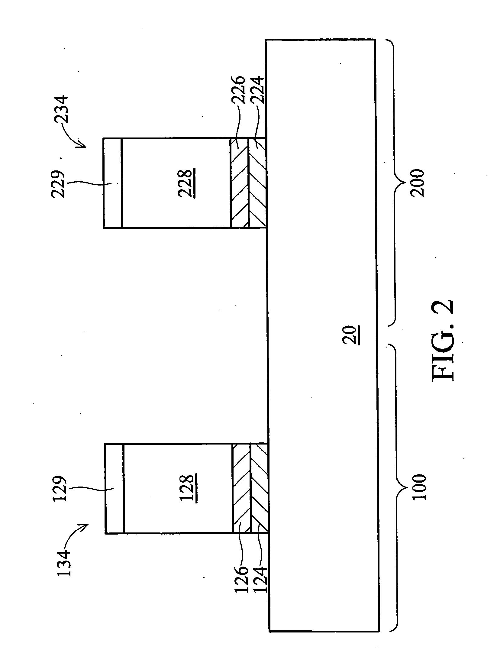 Hybrid process for forming metal gates
